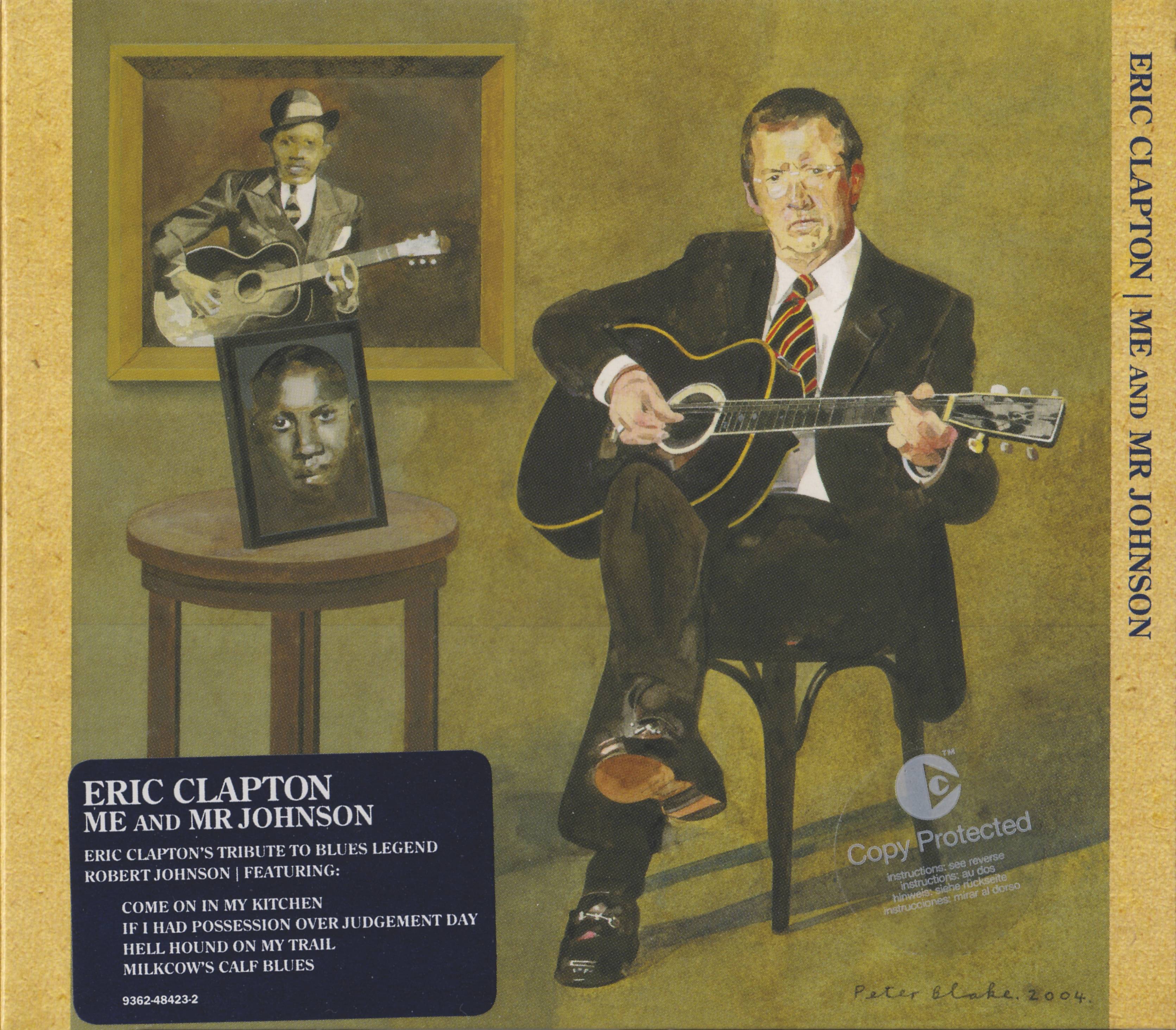 Eric Clapton Me And Mr Johnson : Front